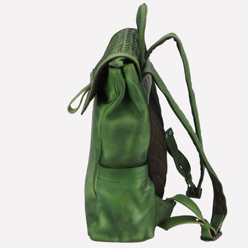 Evergreen Women Leather Backpack
